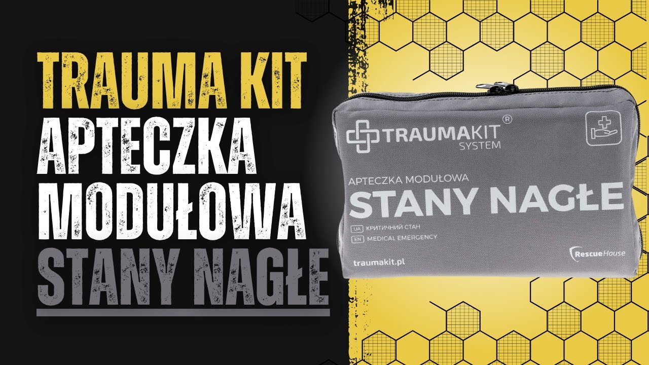 TRAUMA KIT Apteczka Modułowa (S) - STANY NAGŁE | AEDMAX.PL