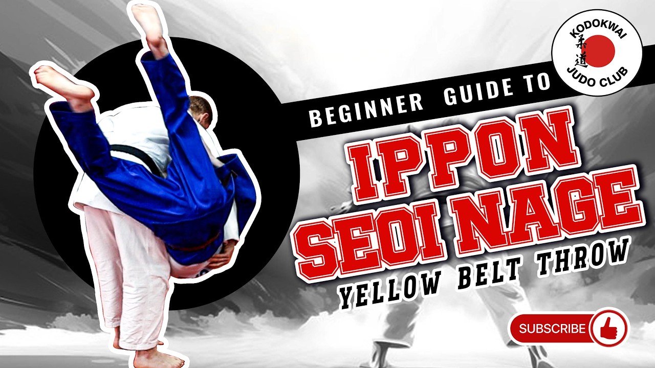 Ippon Seoi Nage Judo Throw Tutorial |  One-Arm Shoulder Throw | Yellow Belt Throw Lesson 4