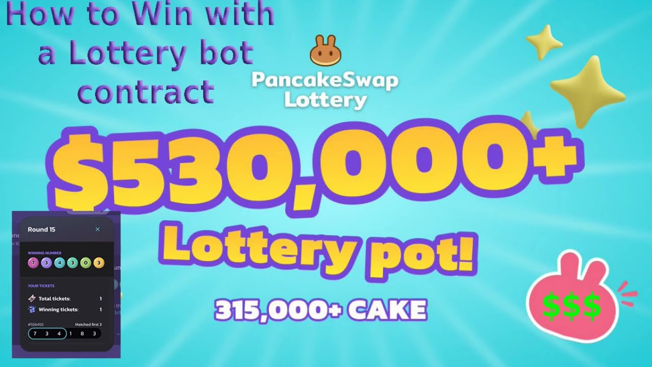 How to make pancakeswap lottery calculation bot contract step-by-step wins 80% time