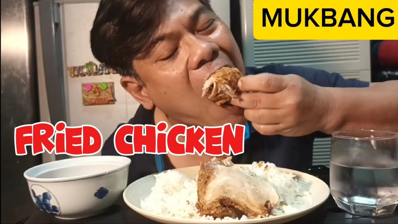 MUKBANG HOME MADE FRIED CHICKEN