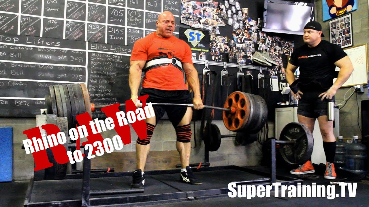 Stan Efferding Raw Pulls and Squats 9-1-2012 | Road to 2300 Raw | Commentary | RetroPL