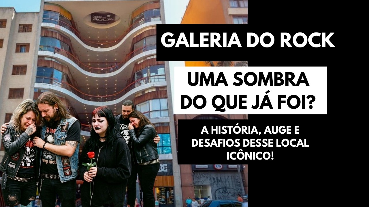 Andando pela Galeria do Rock - História, curiosidades e muito mais!
