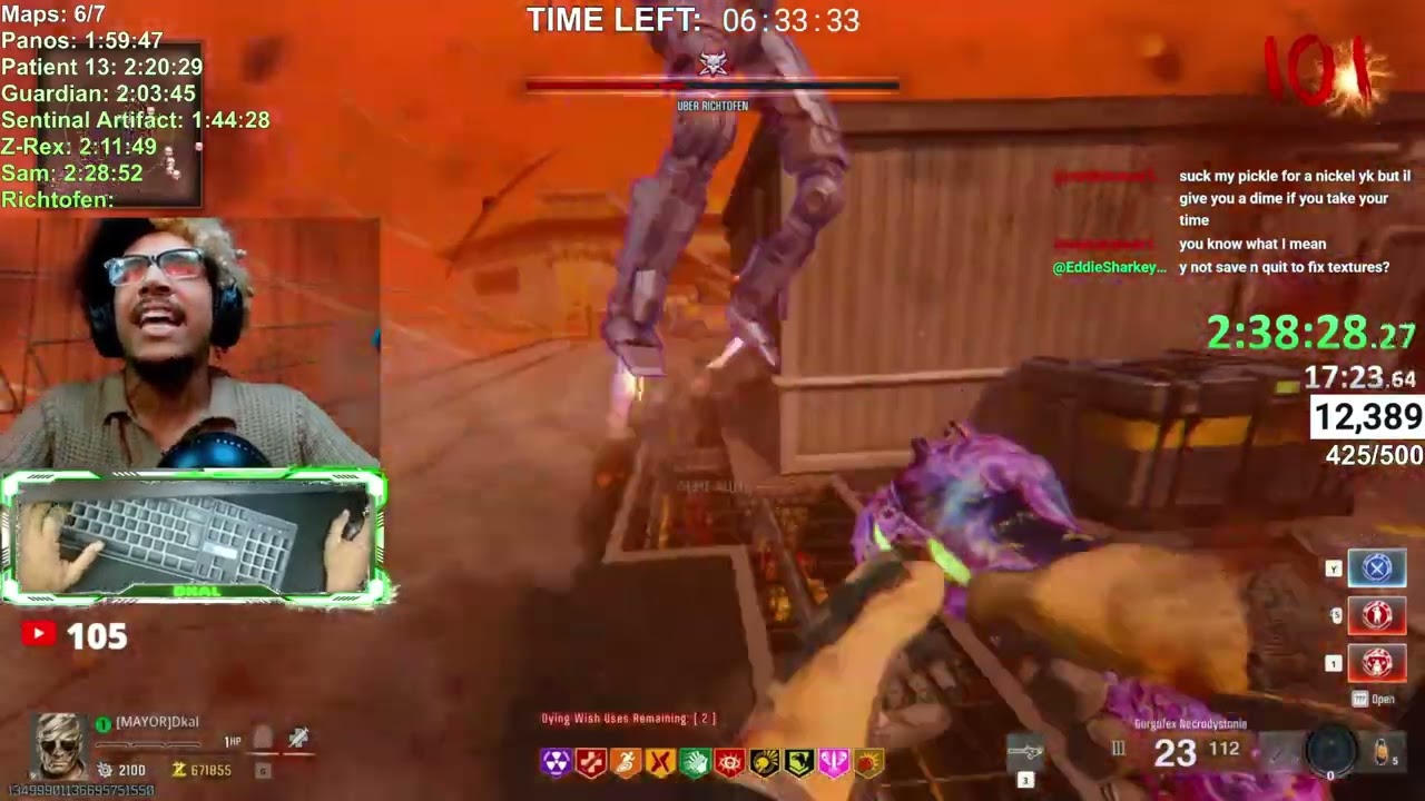 Game Ending Glitches on Richtofen Round 100 Boss Fight