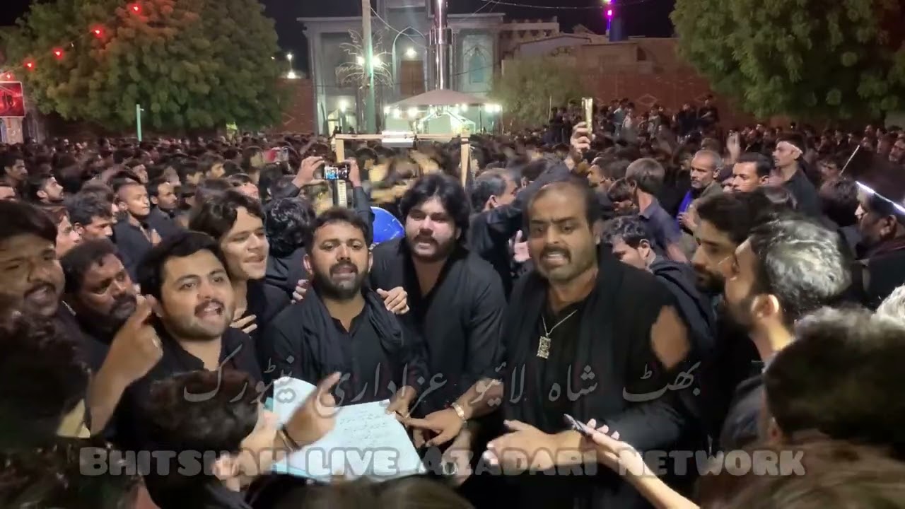 Be rida ho gaiyaan na rahya ghazi bhira Bhitshah Azadari 2023-24 Anjuman gulaman e ahlbait