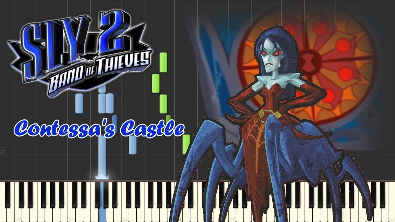 Sly 2: Contessa's Castle (Piano Tutorial)