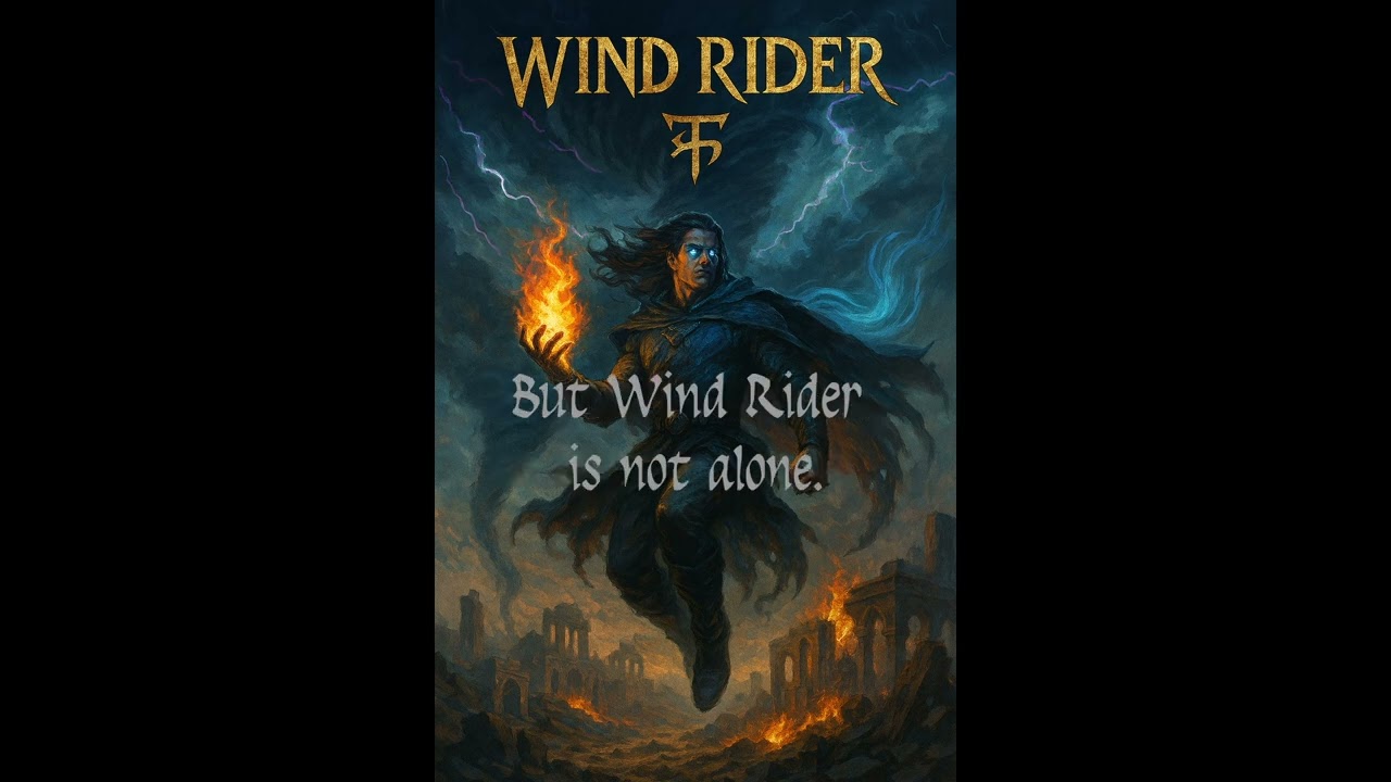 Wind Rider &ndash; AI Powermetal Anthem (Lyric Video)