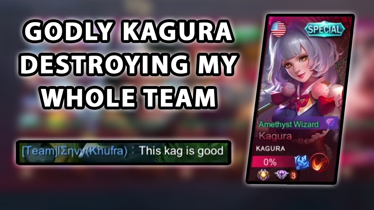 Вот что происходит, когда божественная Кагура играет на Кагуре | Mobile Legends