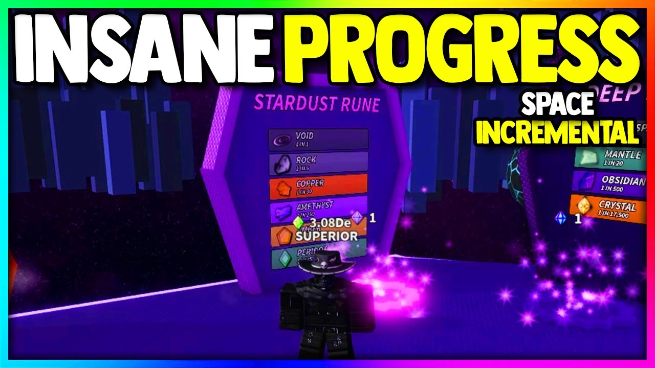 БЕЗУМНЫЙ ПРОГРЕСС в Roblox Space Incremental...