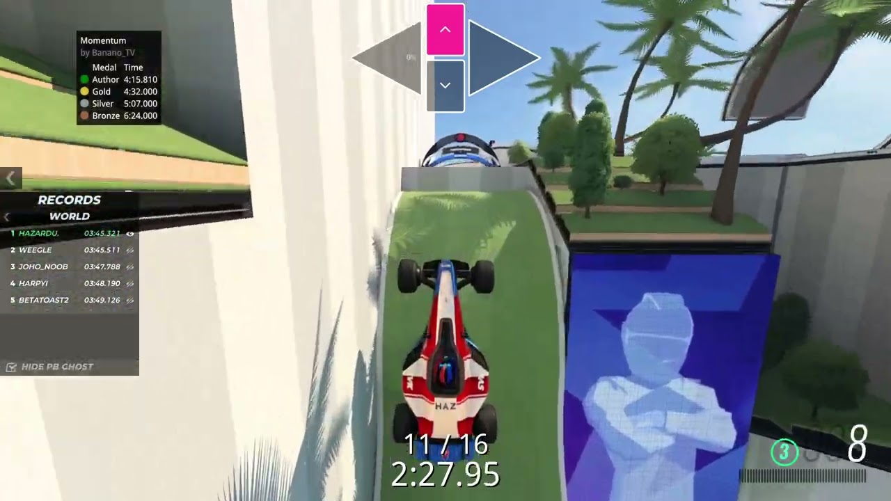 Momentum By Banano_TV | Trackmania | Easy RPG beginner | Map Discovery | WR