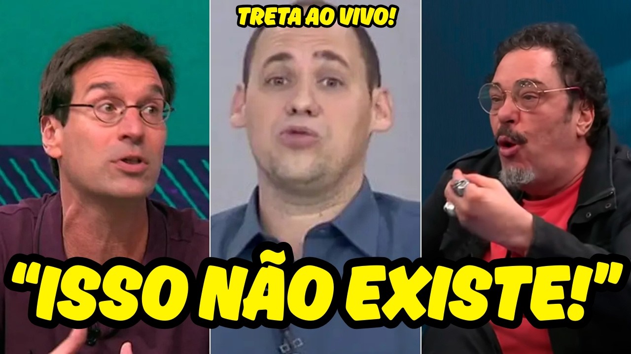 BATE-BOCA PESADO! CASAGRANDE E ARNALDO PARTEM PRA CIMA DE JÚLIO GOMES!