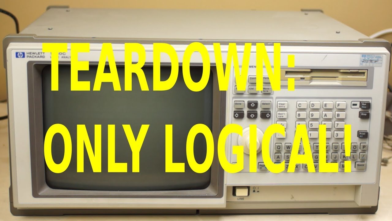 HP 1660C Logic Analyzer Teardown