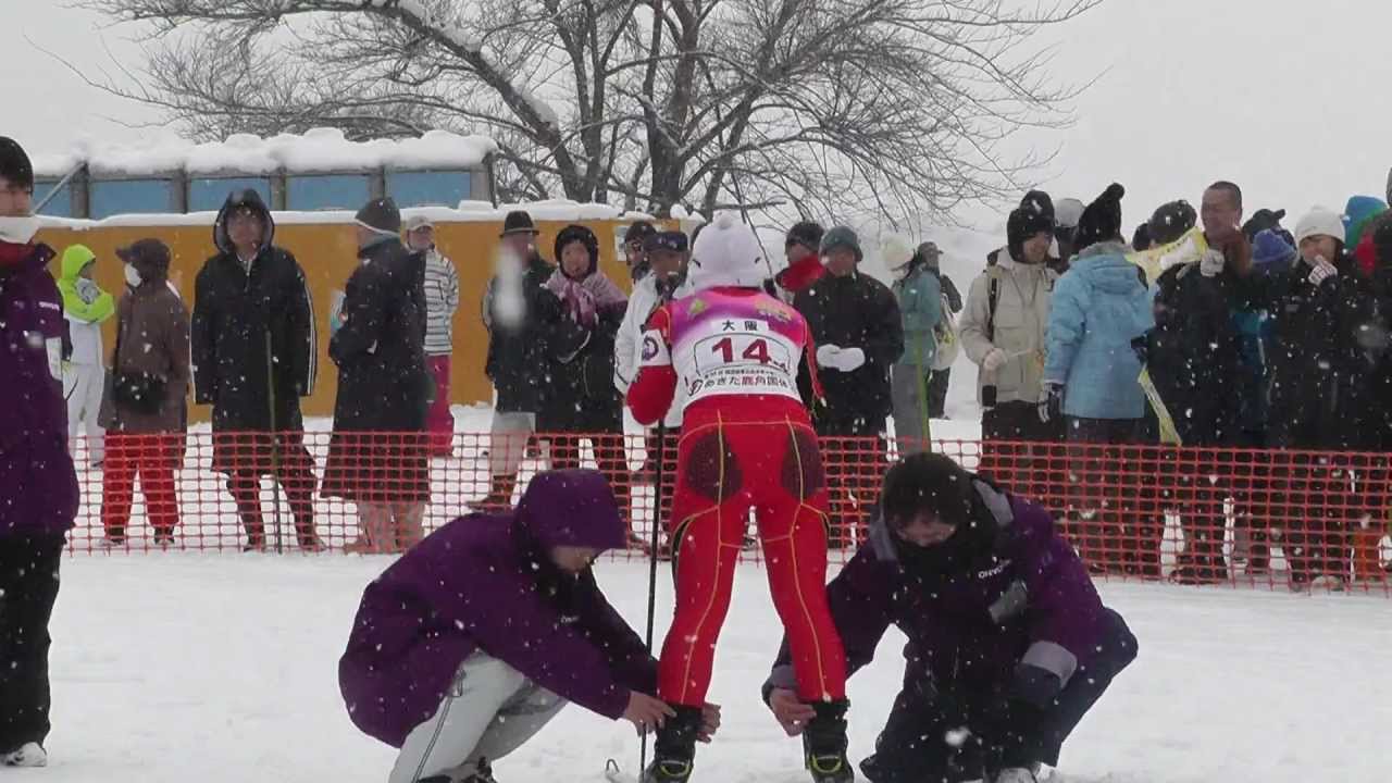 クロスカントリーリレー競技 女子Ｒ あきた鹿角国体2013