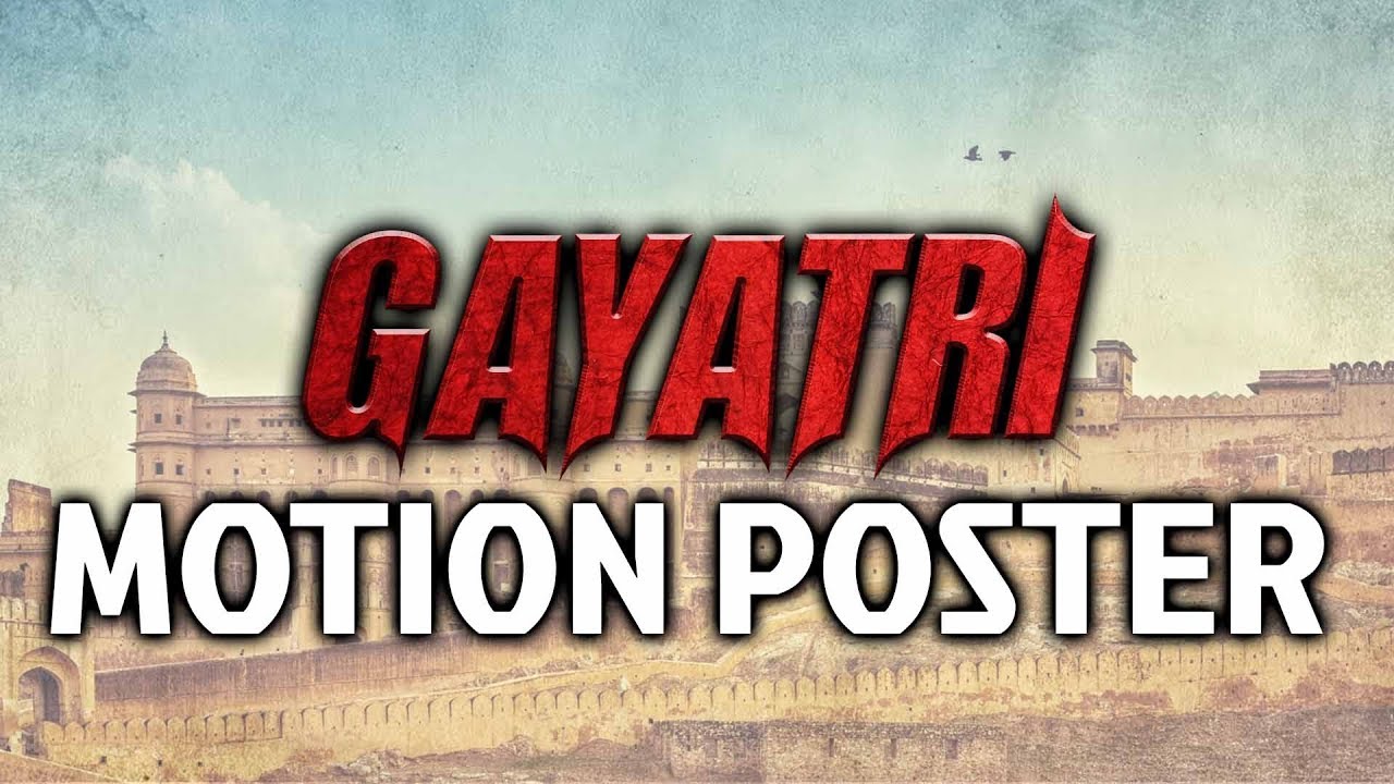 Gayatri (2018) Official Hindi Dubbed Motion Poster | Vishnu Manchu, Mohan Babu, Shriya Saran