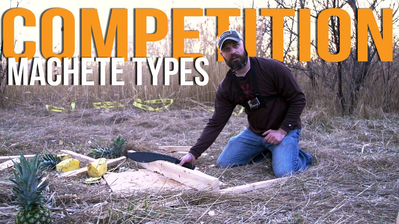 Competition Machete Types