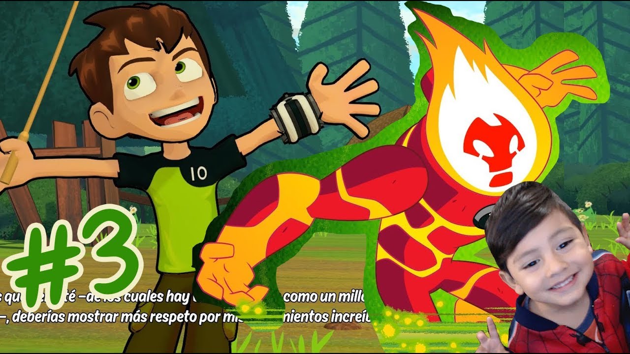 BEN 10 Gameplay | Rescatando al Abuelo | Juego para niños