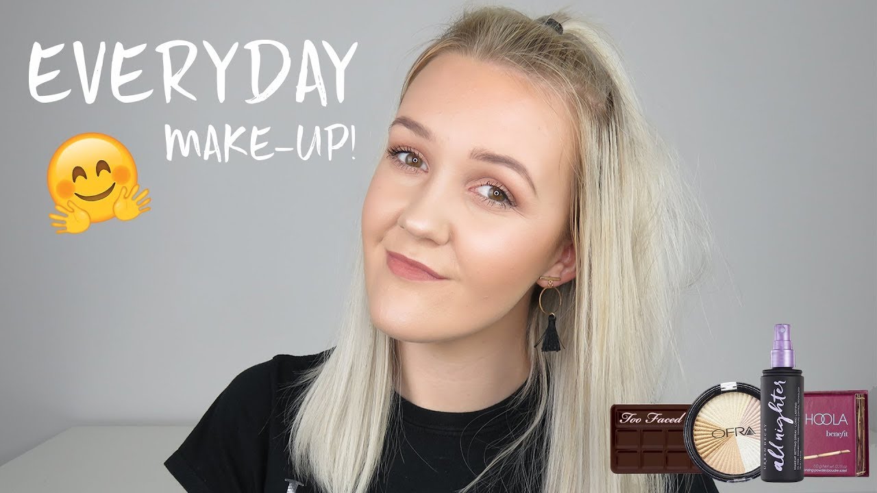 EVERYDAY MAKEUP LOOK | MY FIRST VIDEO! | CHELSEA MAY