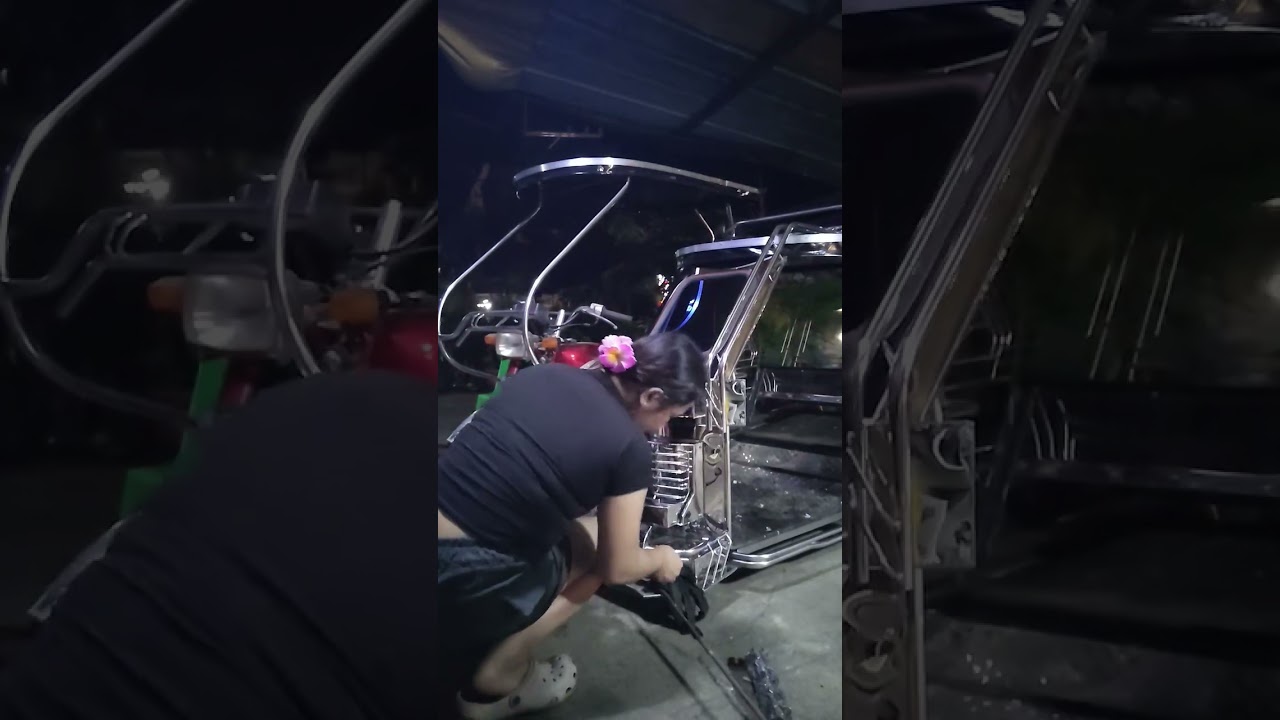 making sidecar,, made by nemer magbuhos welding shop