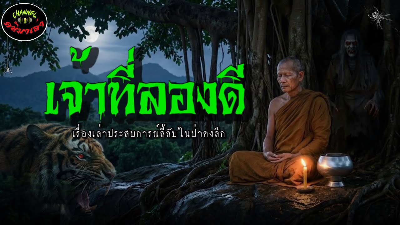 เจ้าที่ลองดี |เรื่องเล่าประสบการณ์ลี้ลับพระธุดงค์กรรมฐาน