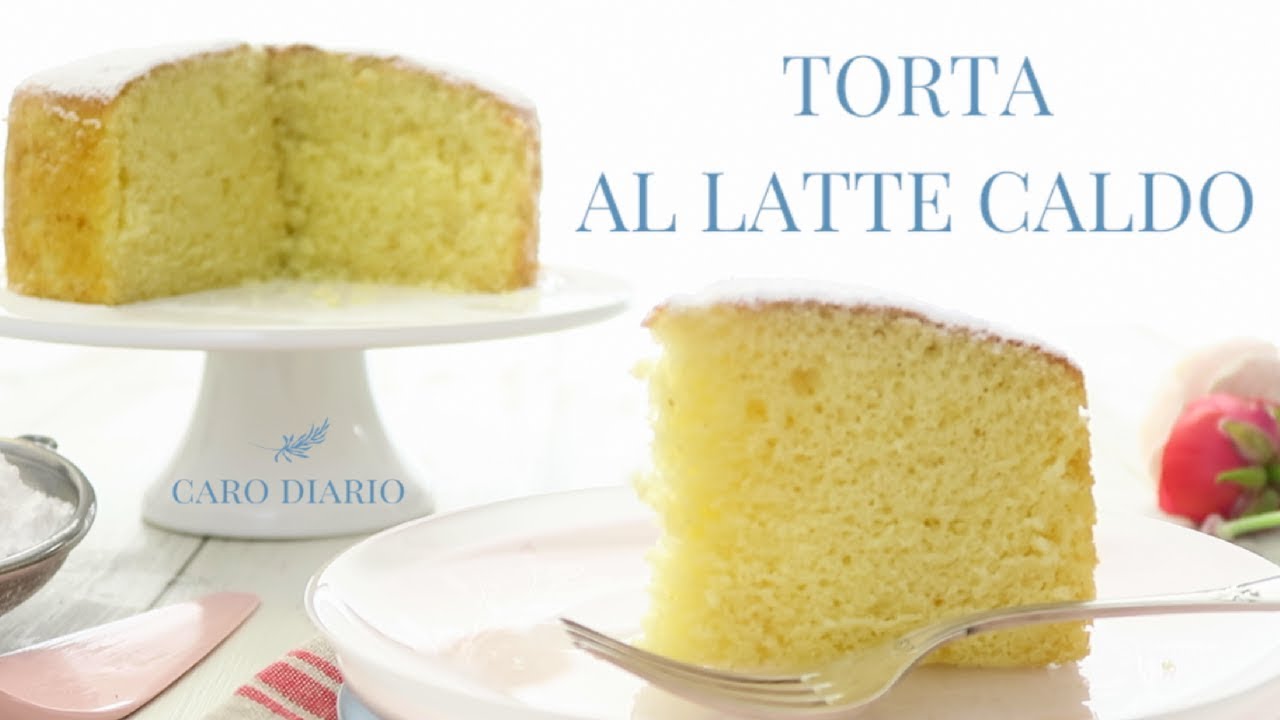 Sofficissima e paradisiaca TORTA AL LATTE CALDO | Il Ricettario #47