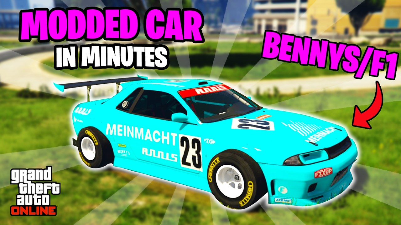 *ПОСЛЕ ОБНОВЛЕНИЯ! ВСЕ 3 КОЛЕСА F1 НА ЛЮБУЮ МАШИНУ В GTA 5 ОНЛАЙН — BENNY'S MERGE 1.71! (ВСЕ ПЛАТ...