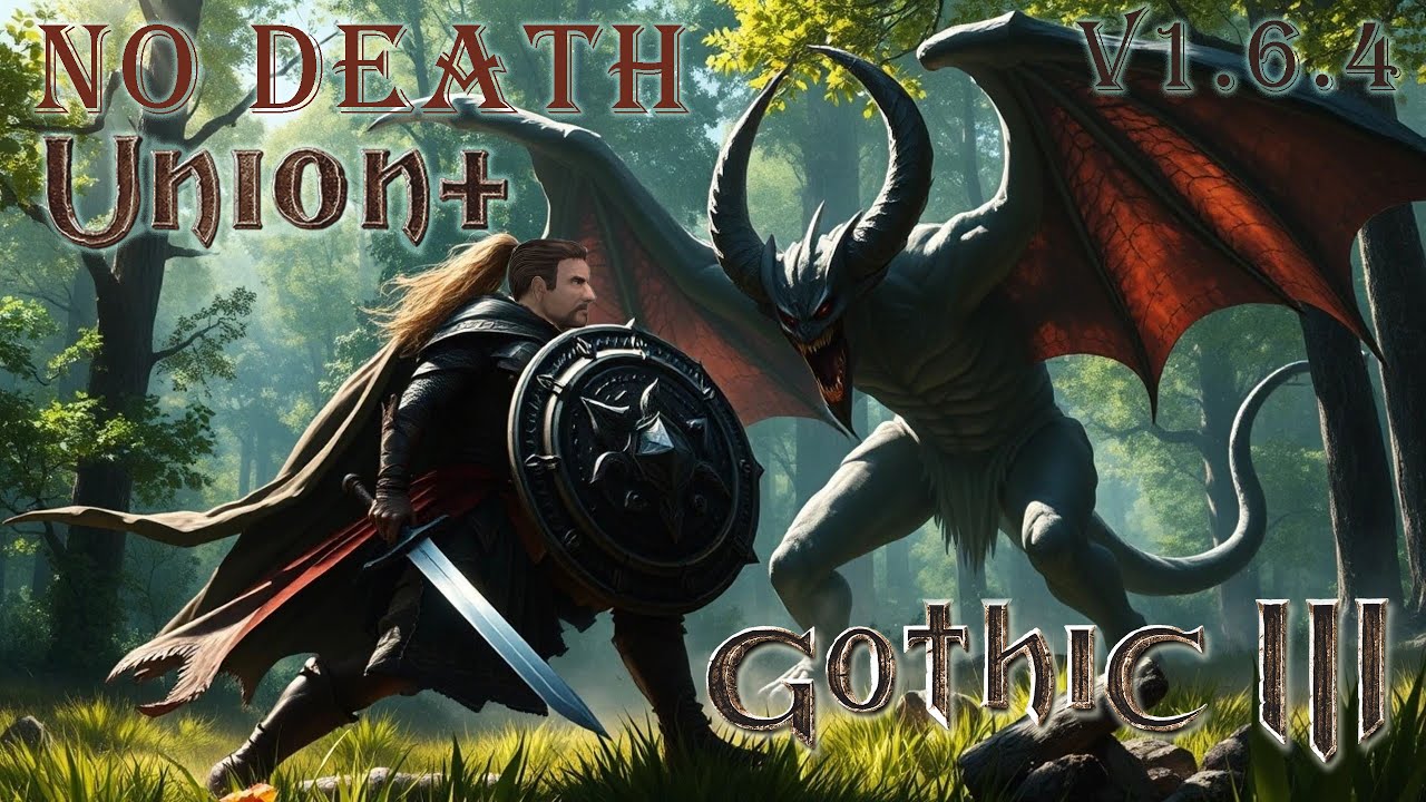 Gothic 3 Пробую No Death за Воина #gothic3