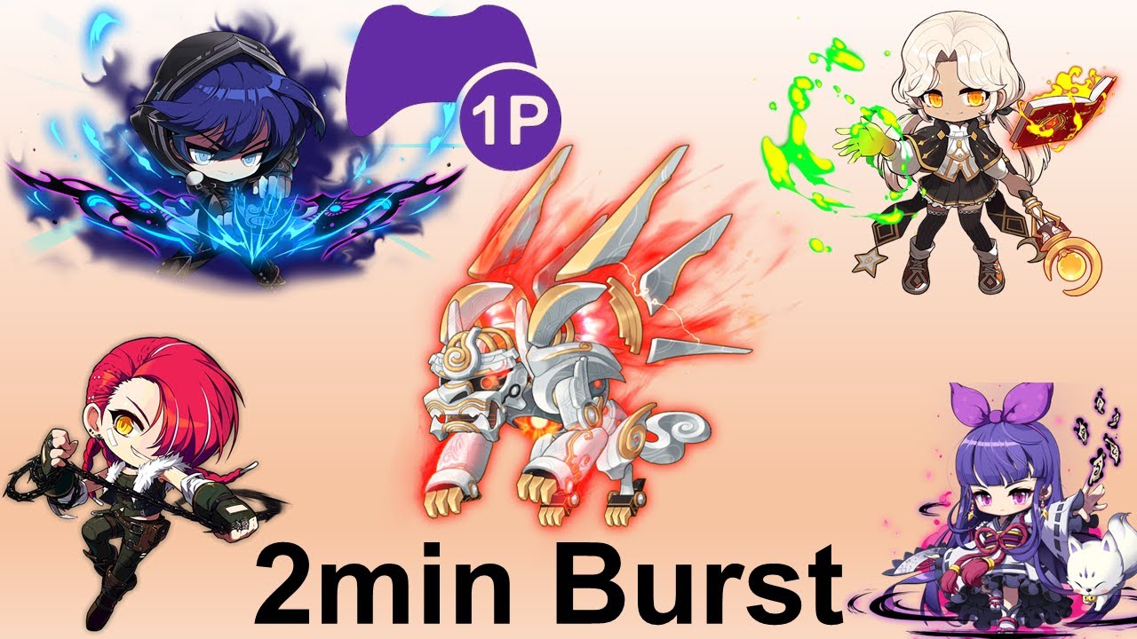 MapleStory Kalos 2min Burst Pathfinder POV [Reboot Solis]