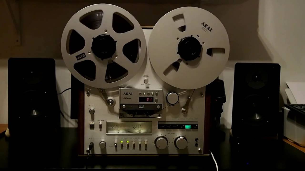 Akai GX-625 Reel to Reel Tape Recorder Demonstration