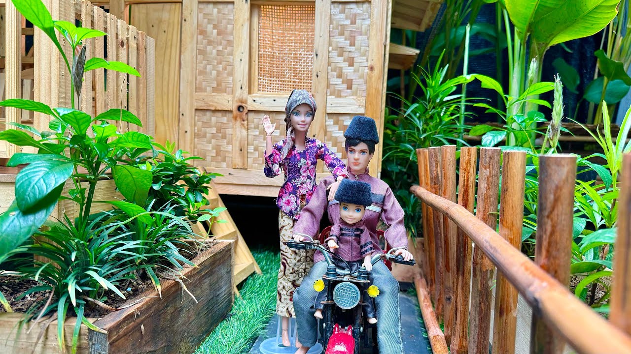 Pergi ke rumah pak Tio #barbiejowo #barbie