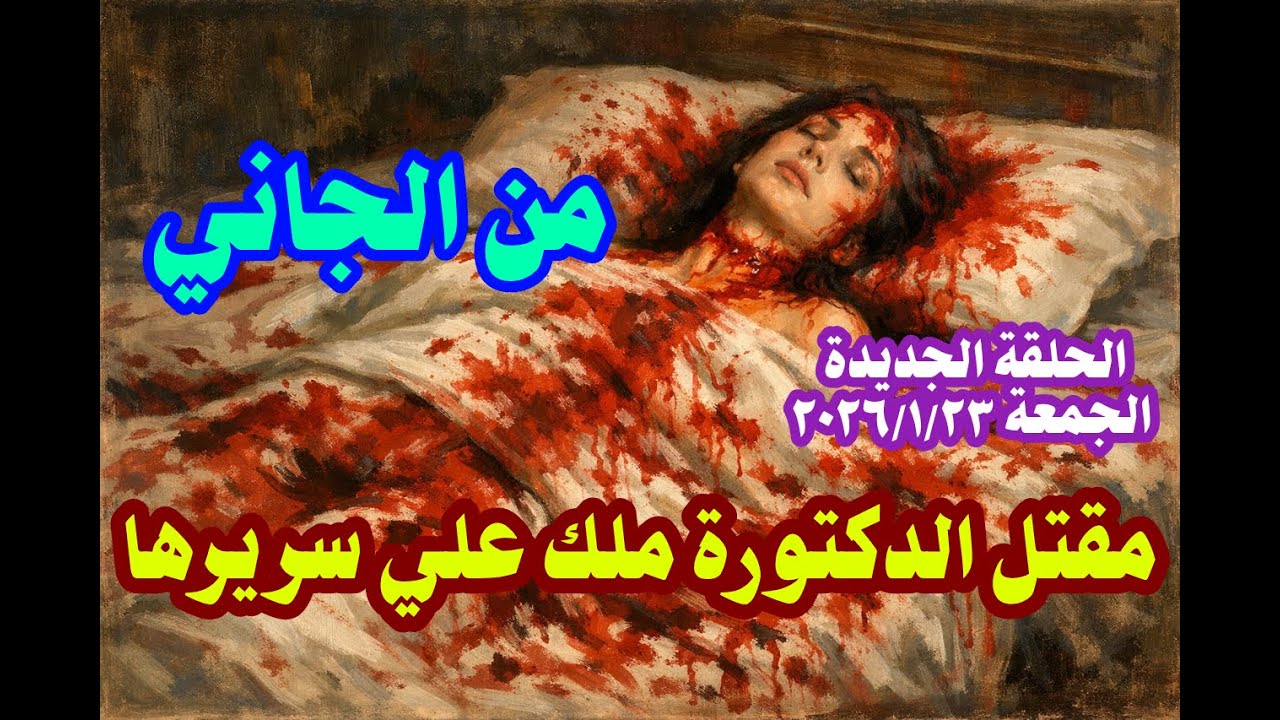 من الجاني الحلقة الجديدة ٢٣ ـ ١ ـ ٢٠٢٦ حل لغز مقتل الدكتورة ملك في ظروف غامضة