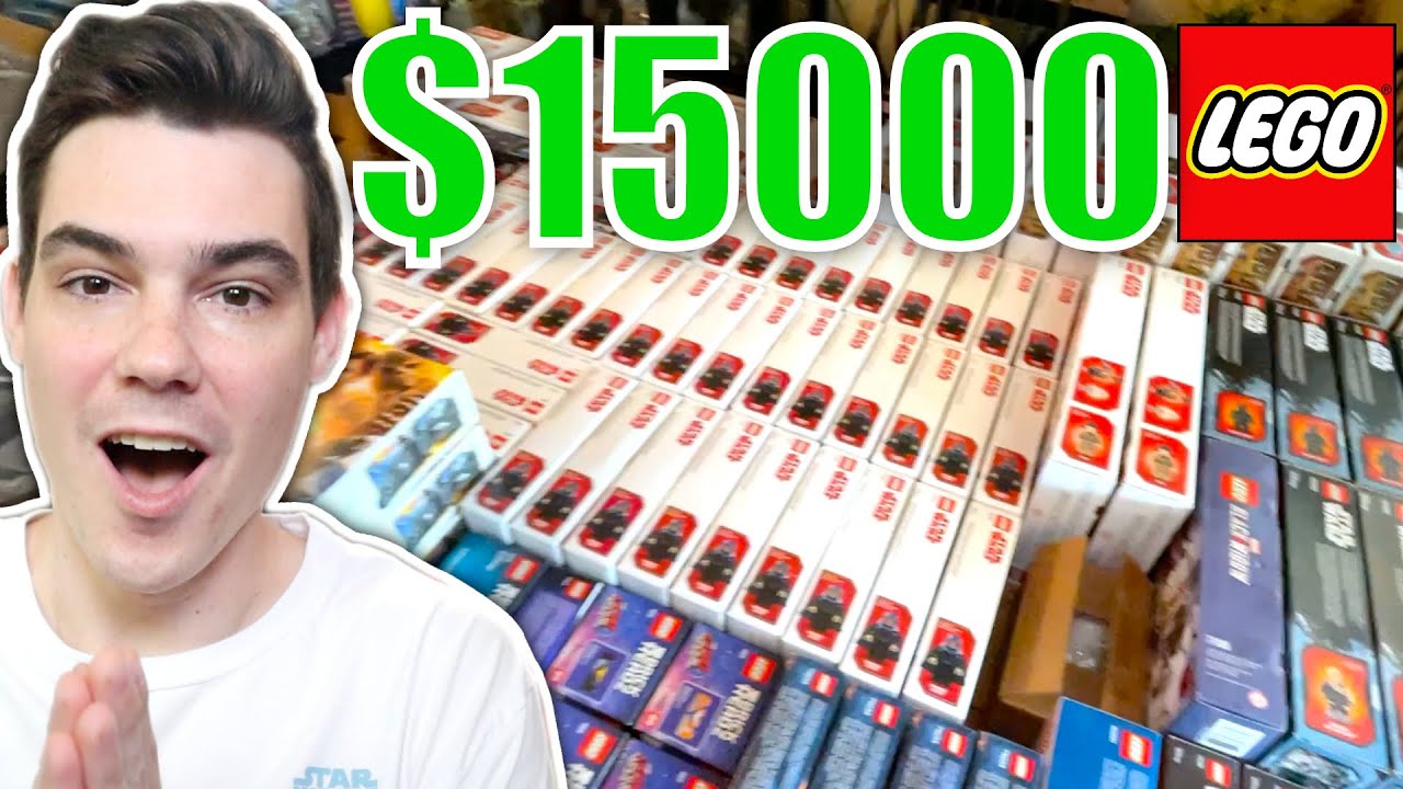 Мы ПРОДАЛИ LEGO на 15 000 долларов за 3 дня!