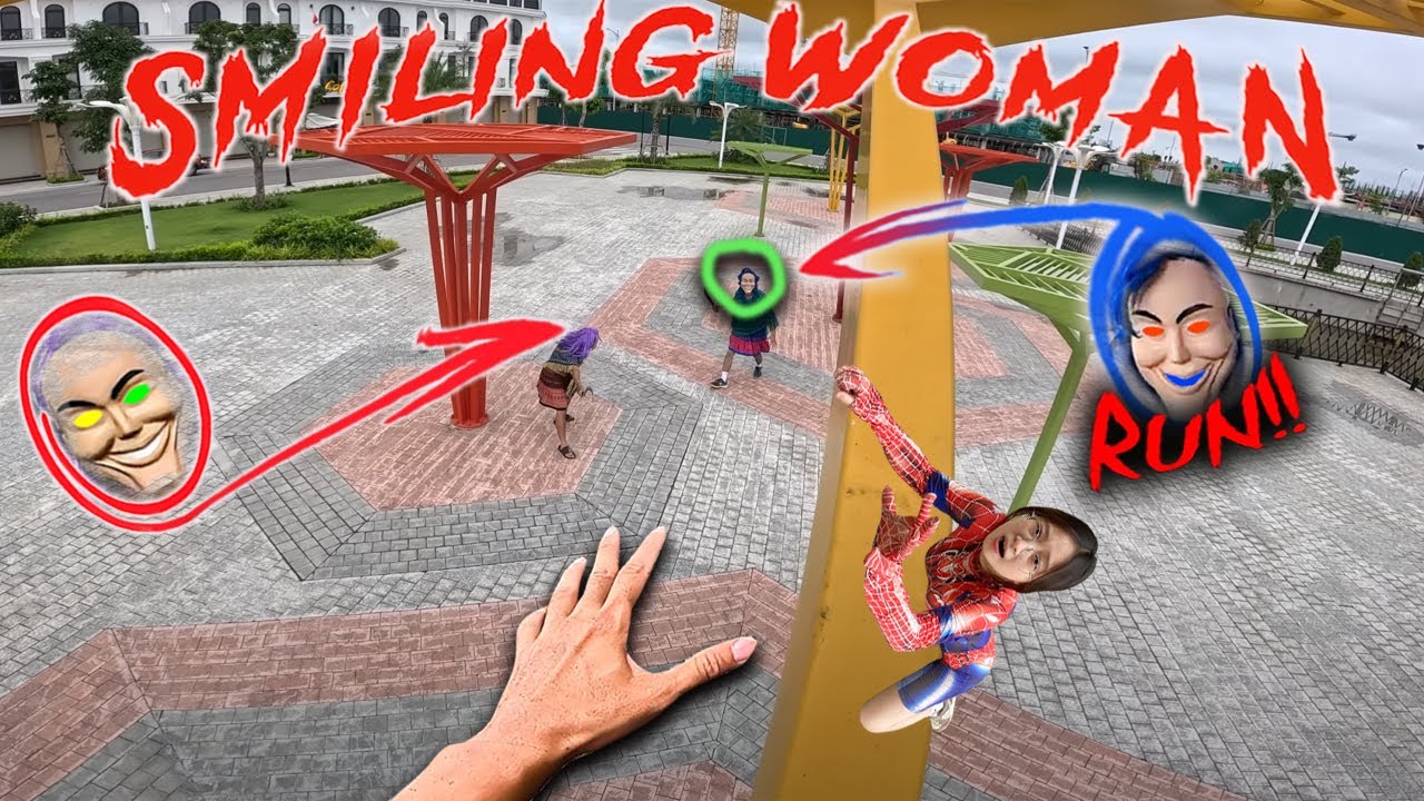 PARKOUR SPIDER-MAN FACES THE SMILING WOMAN 24.0😱 | Horror Film POV