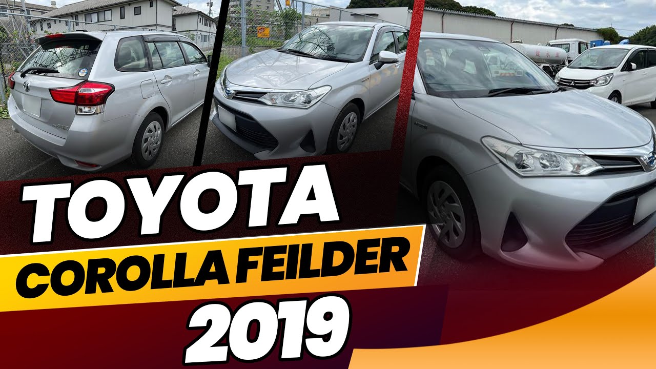 Toyota Corolla Fielder 2019 Review | Japan Import | Full Walkaround & Condition Details