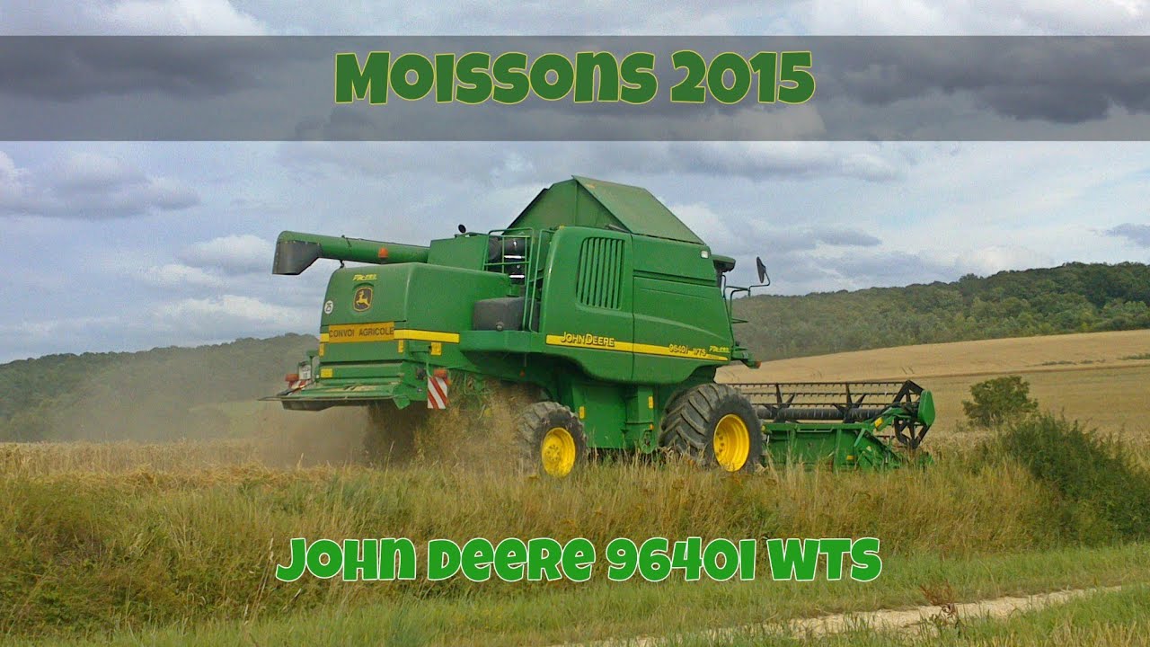 [GOPRO] - Moisson 2015 - John Deere 9640i WTS