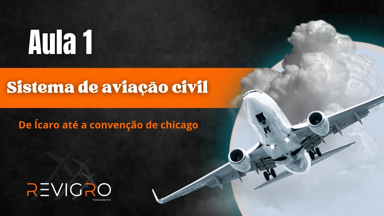 Aula 1 - Sistema de aviação civil - Histórico de Ícaro até a convenção de Chicago