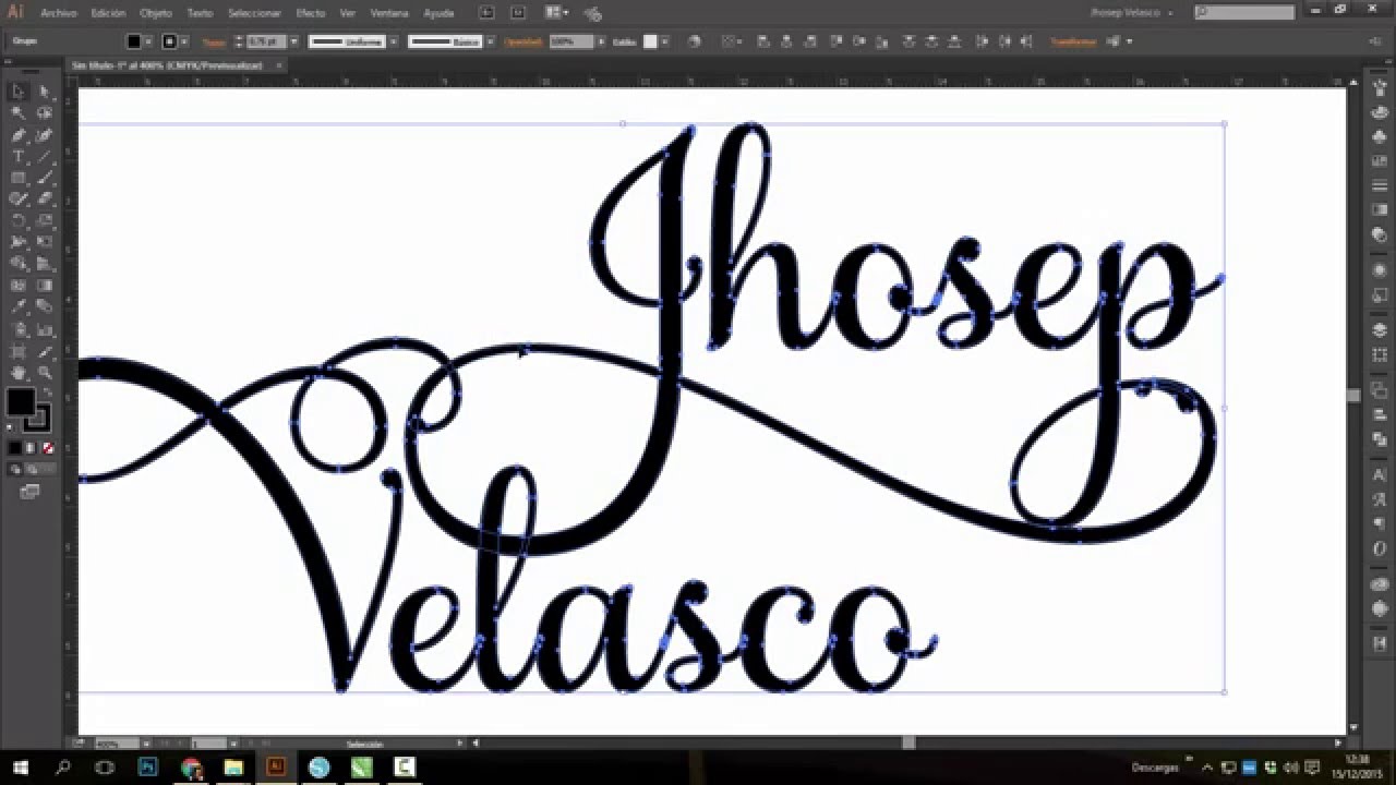 Tutorial como usar los Glifos/Caracteres especiales de Tipografias