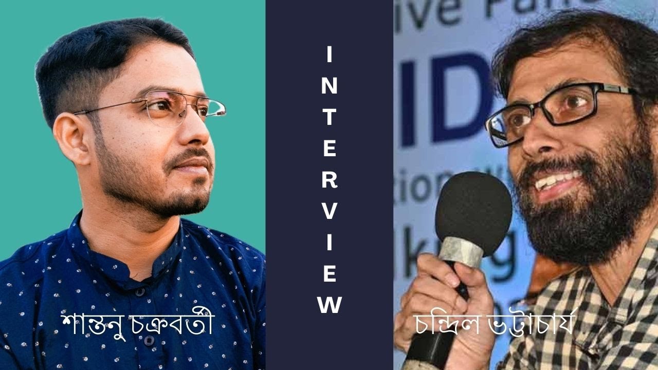 Interview of Chandril Bhattacharya at Niharika Publishers, Agartala. #chandril #Debate #tripura