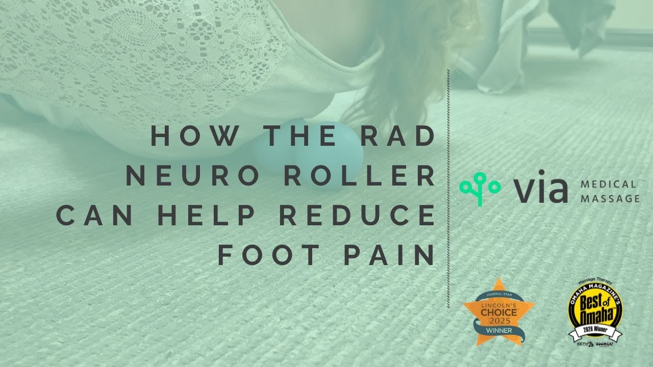 Foot Pain Relief Using the RAD Neuro Roller