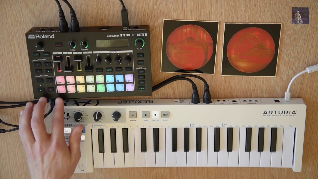 DreNeel - Another jam on the MC-101 with the Arturia Keystep