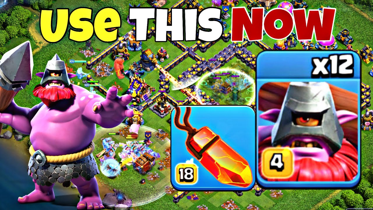 Easiest +320 Cups? 🏆 Smash Legends with TH18 Throwers! Clash of Clans
