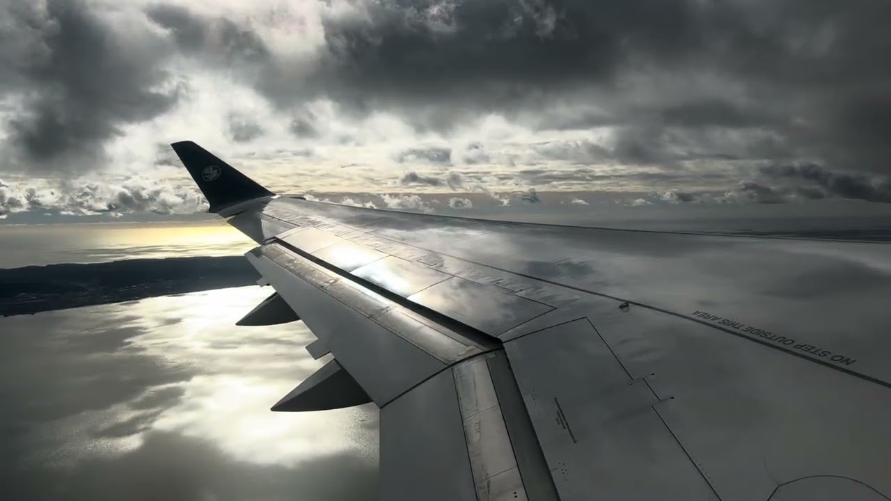 Air France Airbus A220  | Takeoff from Marseille LFML