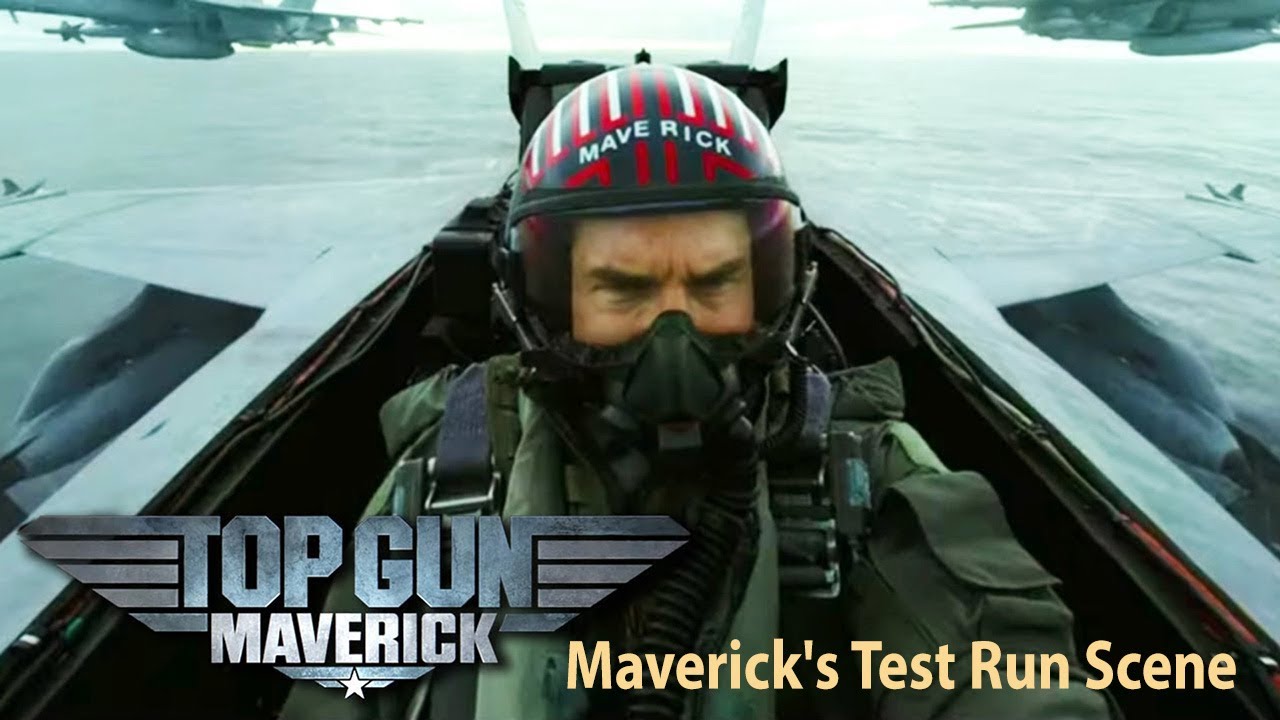 Top Gun - Maverick's Test Run Scene ( Heavy Metal Background Score )