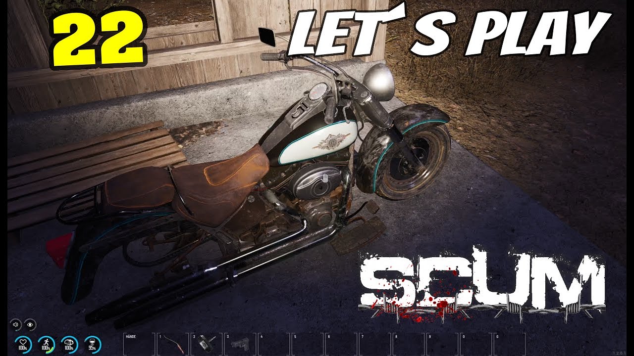 SCUM - 2025 V1.2  -  WIr Fahren in den Norden! Mechs beim Militärplatz! Krasses Bike auf dem Weg