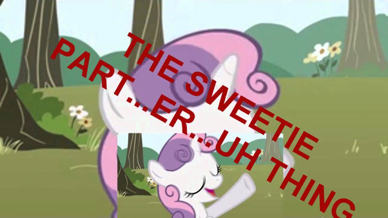 Sweetie Belle has a Trance Sparta Remix