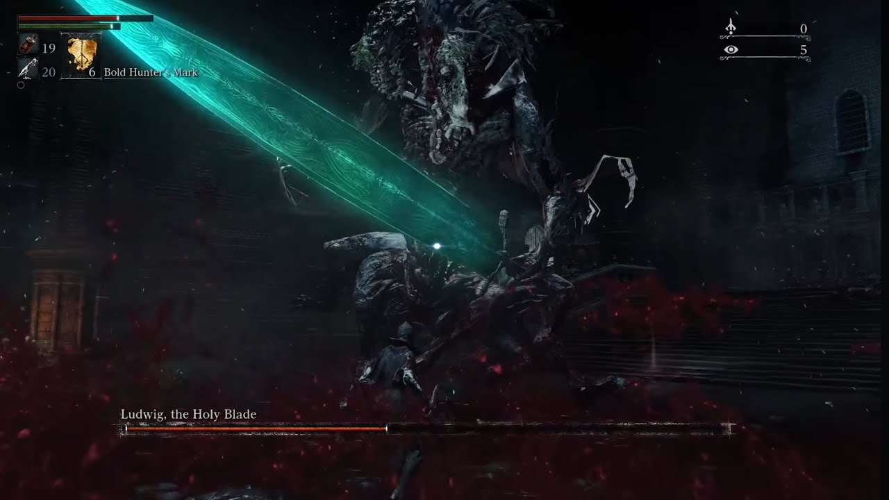 Bloodborne - Ludwig the accursed (Alienware m17 r5)