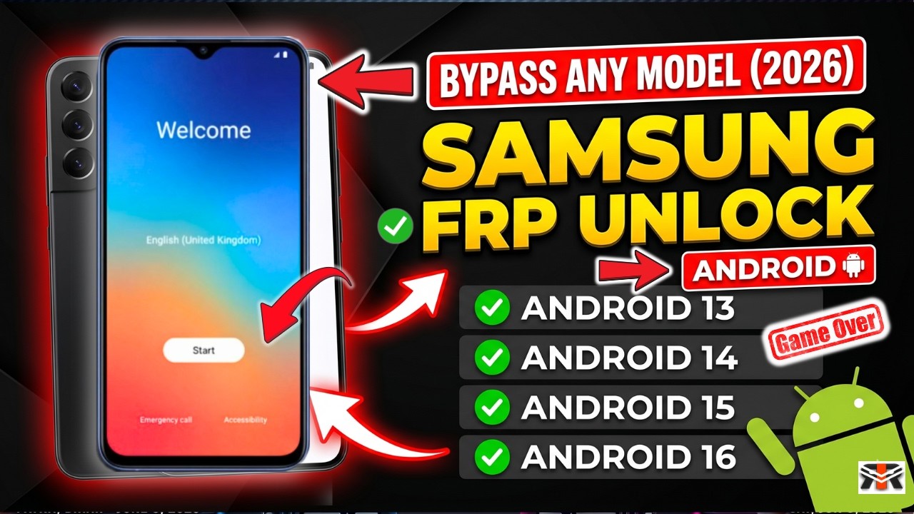 🔥 Обход FRP на всех Samsung 2026 | Android 13/14/15/16 | Без ПК | Пропуск блокировки Google
