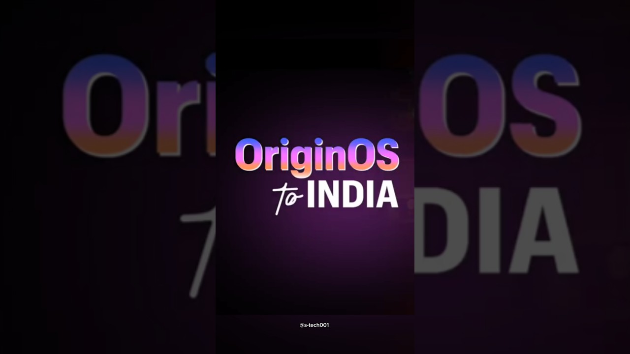 Origin OS is here #vivo