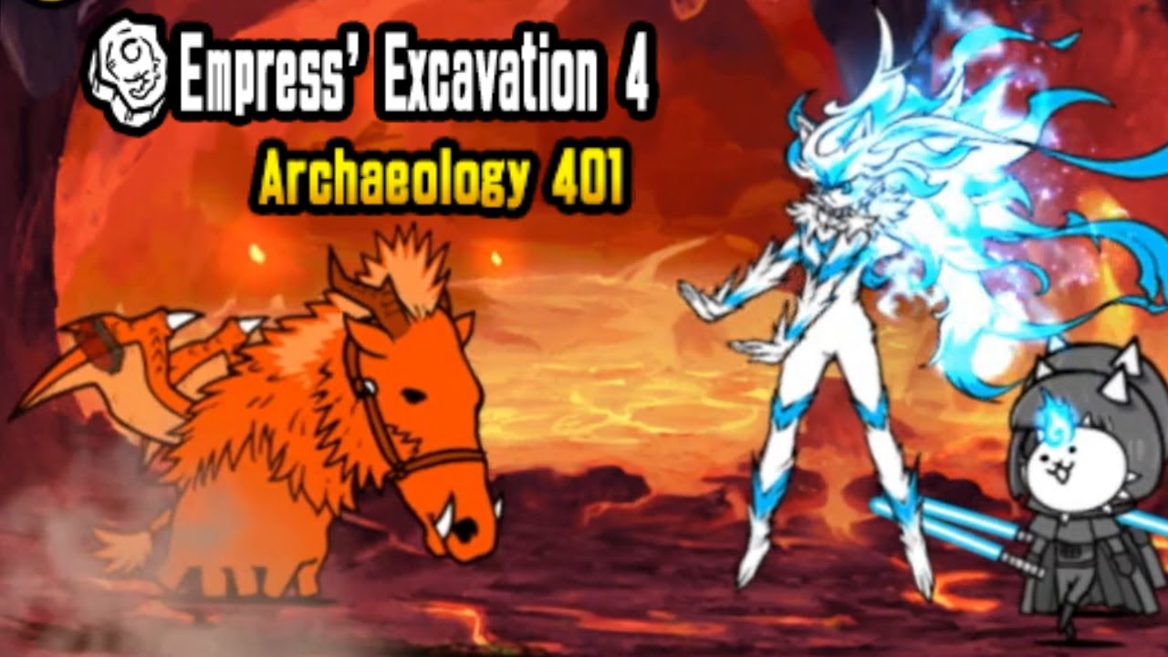 The Battle Cats - Phonoa vs Deonil in Empress' Excavation 4