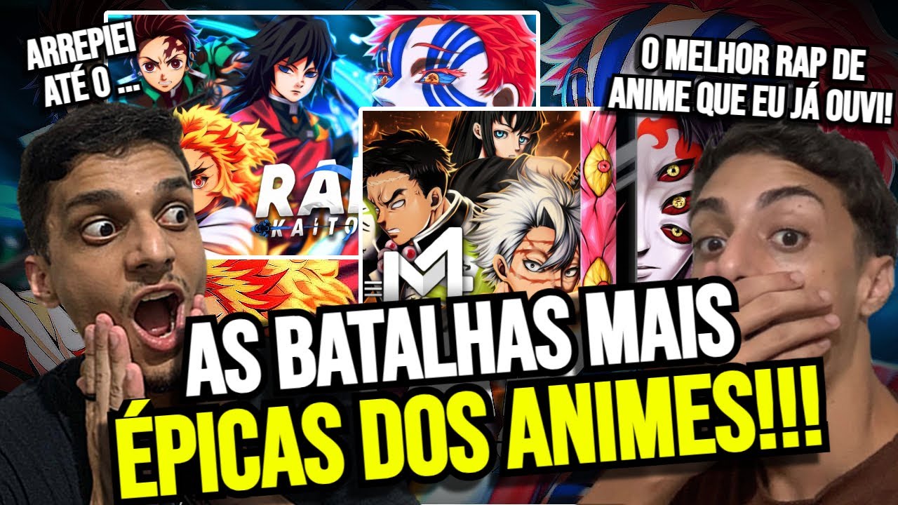 REACT | 2 EM 1 | Mundo Transparente e Castelo Infinito | Kaito e M4rkim (Kimetsu no Yaiba)