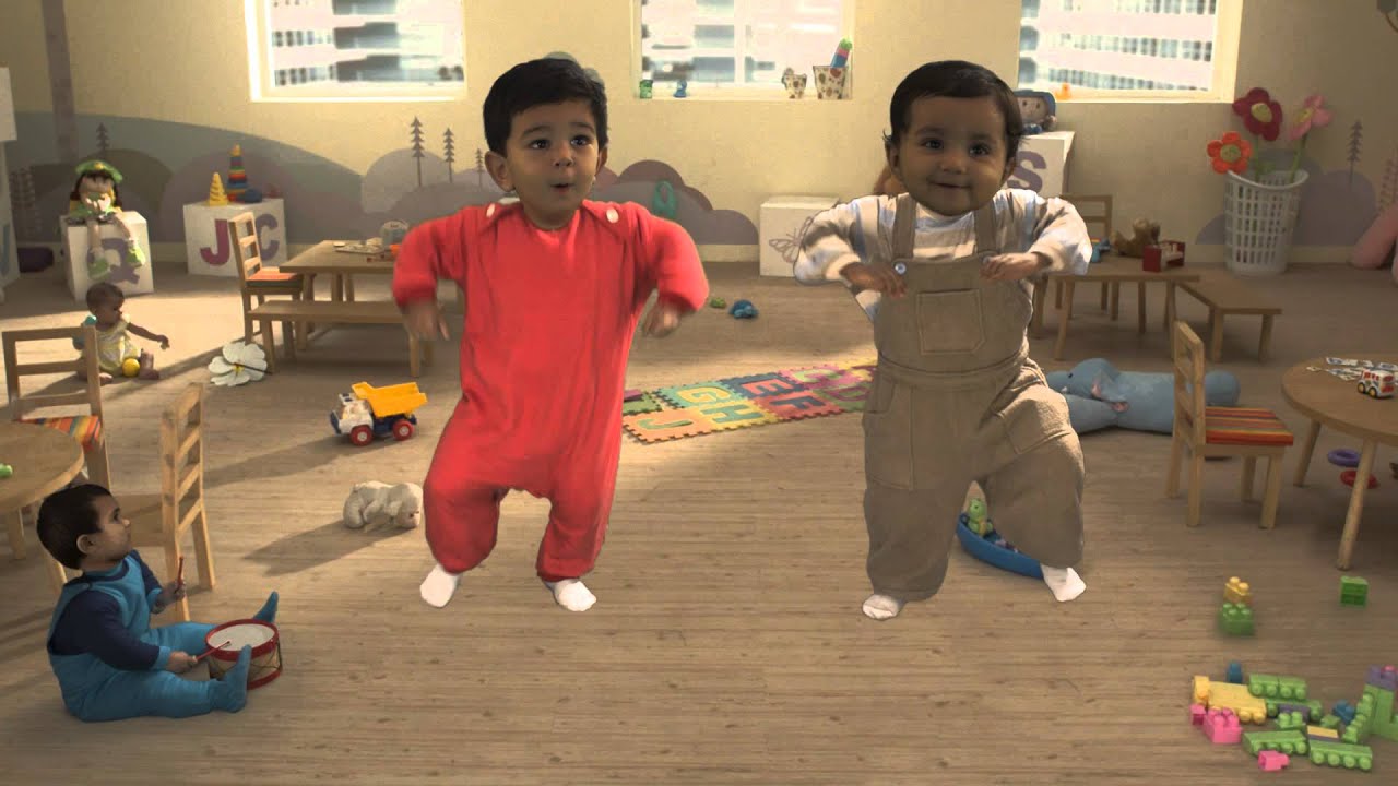 KIT KAT Dancing Babies - Compositing breakdown