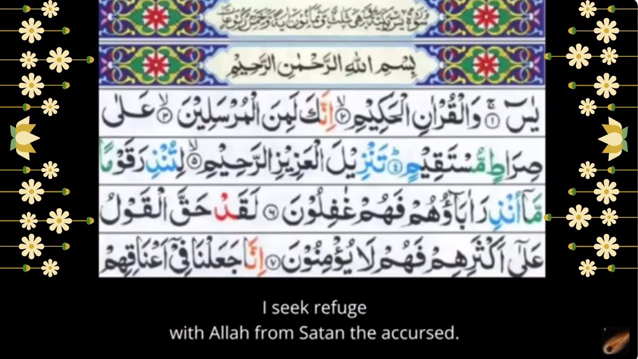 Surah Al Yaseen-  - Home Meditation - Mind Relaxing - Loop - Lofi